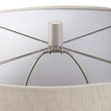 Silver Lotus - Accent Lamp - Pearl Silver