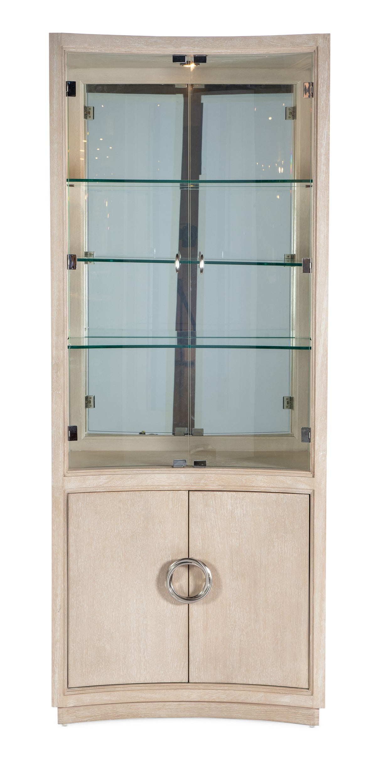 Nouveau Chic - Display Cabinet - Light Brown