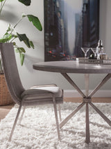 Signature Designs - Iteration Round Dining Table - Dark Gray