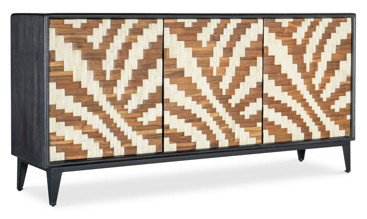 Commerce And Market - Entwined Credenza - Black
