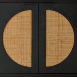 Cliffiings - Accent Cabinet - Black / Natural