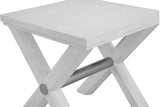 Nadine - End Table - White