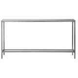 Hayley - Console Table - Silver