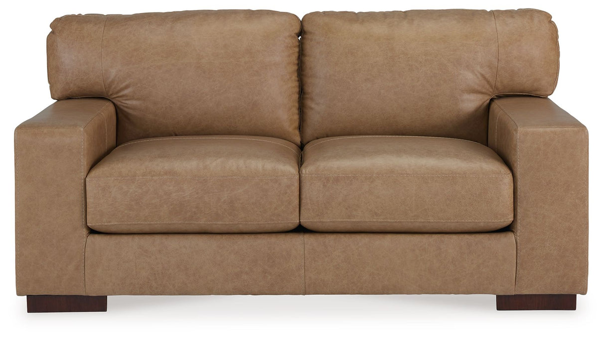 Lombardia - 4 Pc. - Sofa, Loveseat, Chair And A Half, Ottoman - Tumbleweed