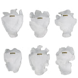 Self-Portrait - Mask Wall Decor (Set of 6) - White