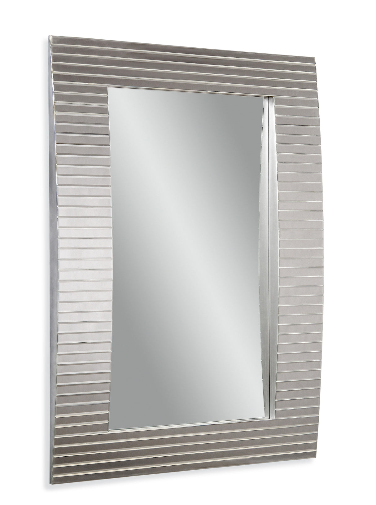 Tambour - Wall Mirror - Silver