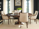 Silverado - Palo Alto Round Dining Table - Dark Brown