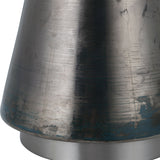 Contour - Metallic Glass Table Lamp - Gray, Dark