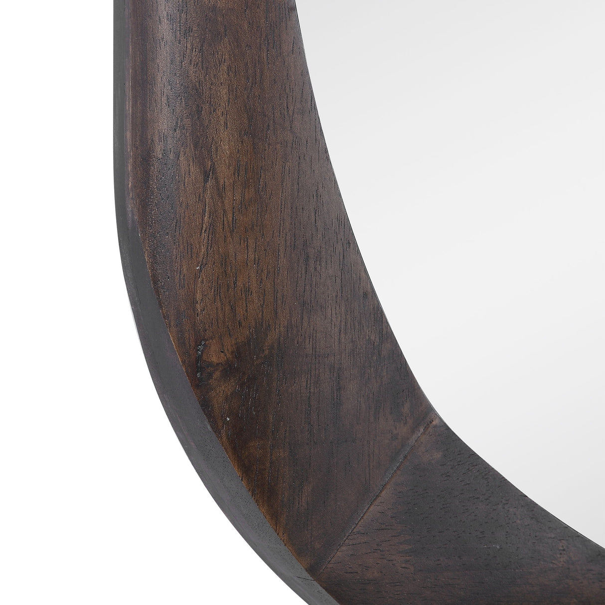 Sheldon - Mid-century Mirror - Brown, Dark