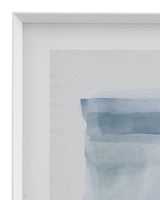 Water Color Lens I Framed Print - White