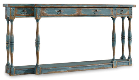 Sanctuary - Four-Drawer Thin Console Table