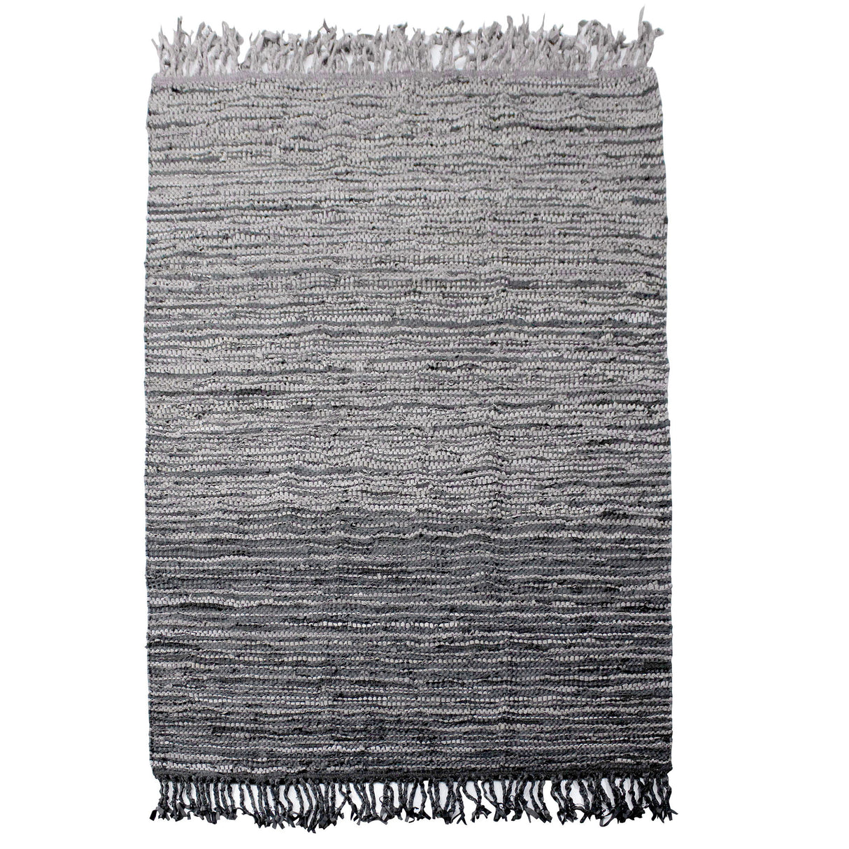Kirvin - Wool 6 X 9 Rug - Gray, Dark