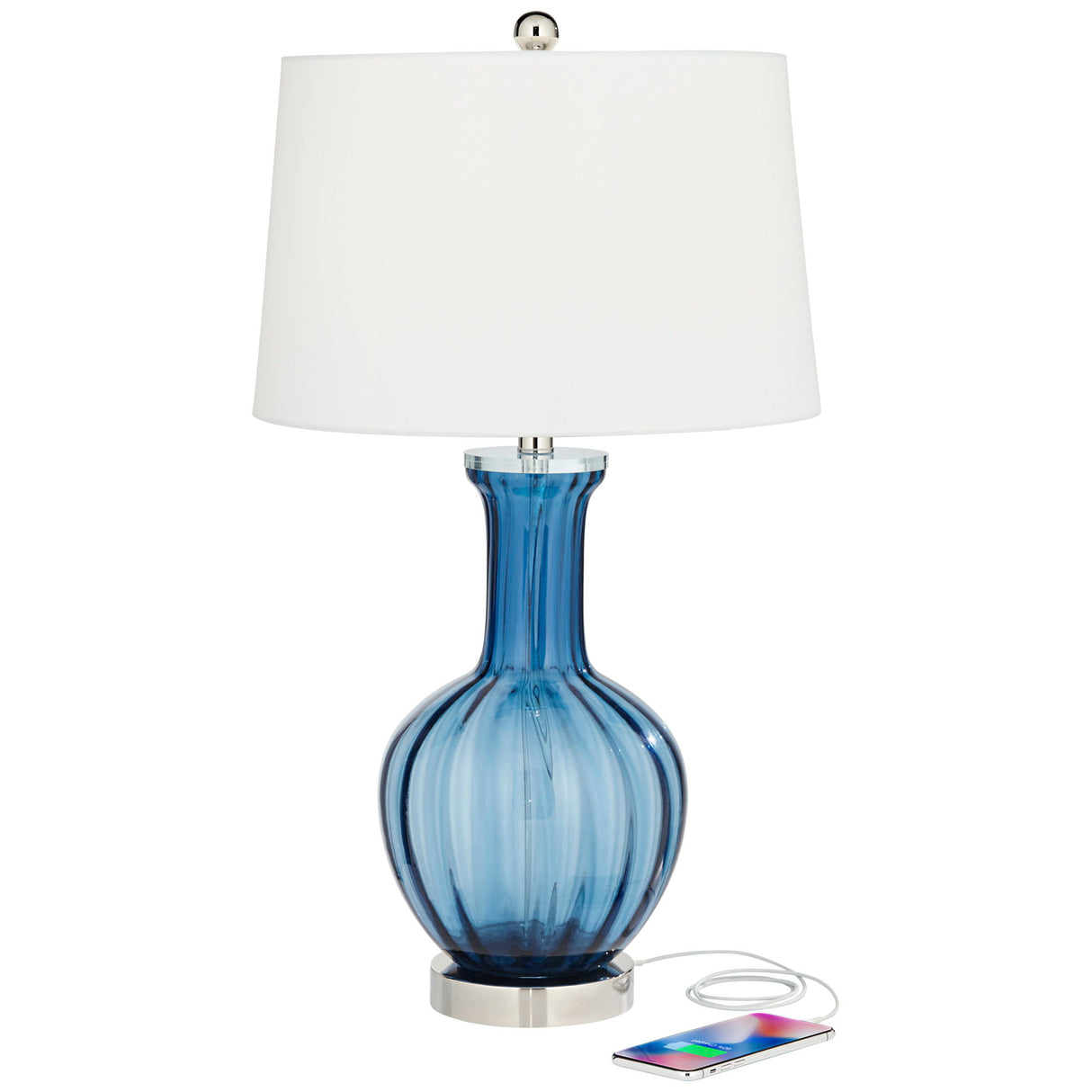 Adena - Table Lamps - Blue Sea