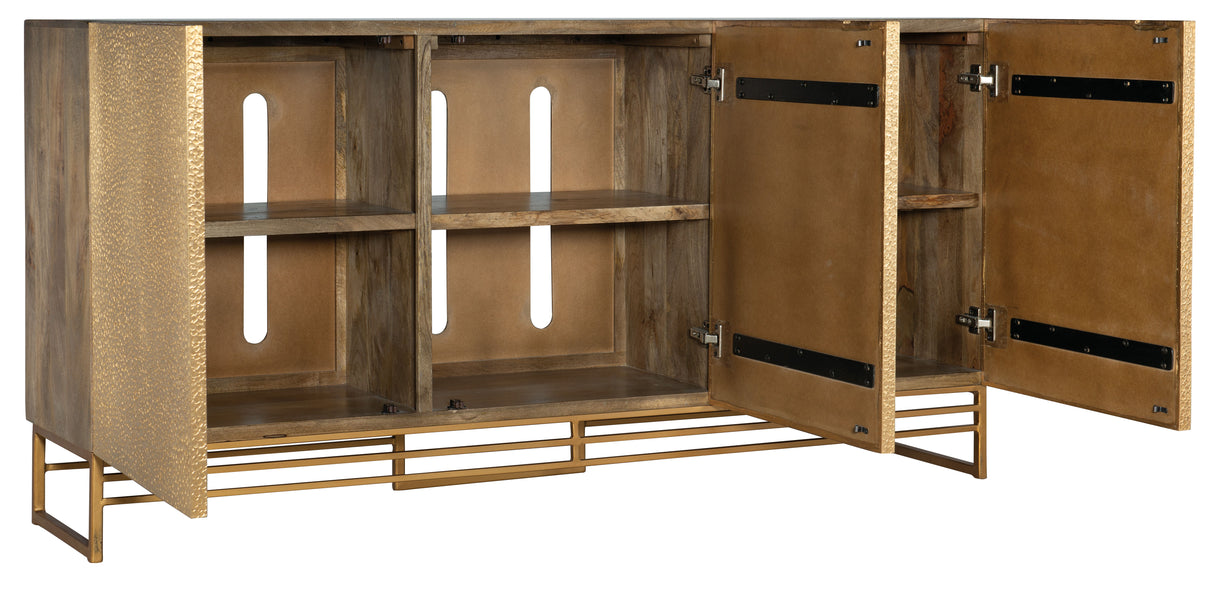 Commerce And Market - 69" Entertainment Center - Yellow