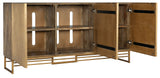 Commerce And Market - 69" Entertainment Center - Yellow