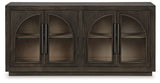 Dreley - Grayish Brown - Accent Cabinet