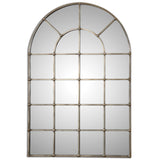 Barwell Arch - Window Mirror - Pearl Silver
