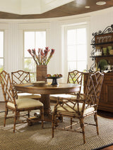Island Estate - Cayman Kitchen Table - Dark Brown