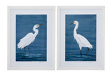 Wading Egret I - Blue