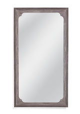 Landry - Floor Mirror - Gray
