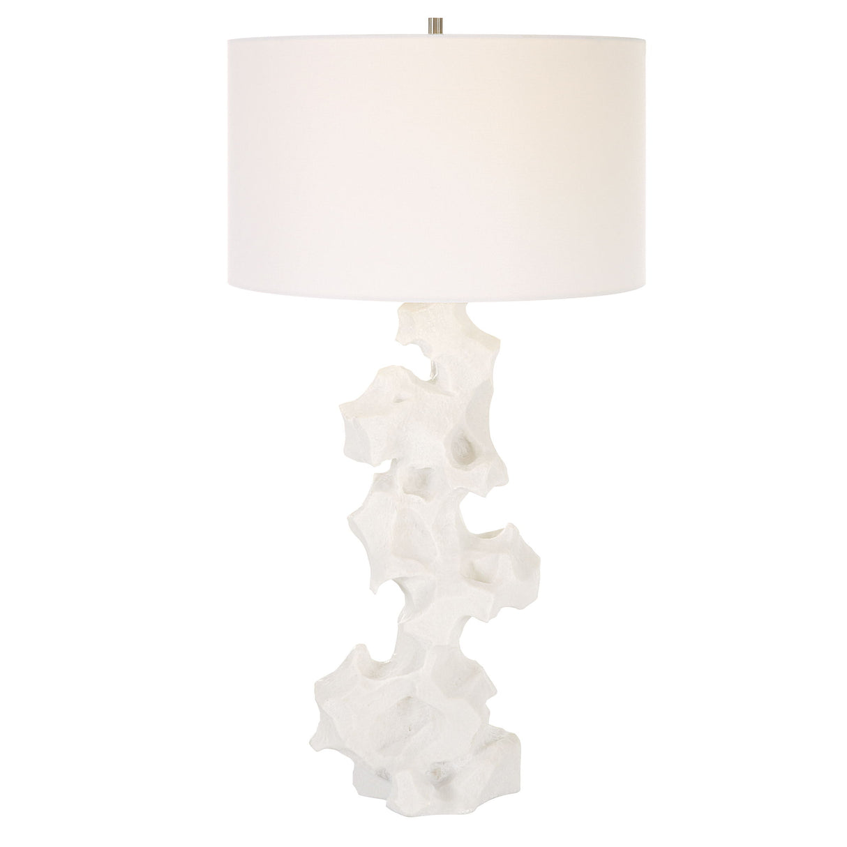 Remnant - White Marble Table Lamp