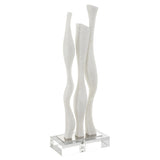 Gale - Marble Sculpture - White