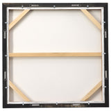 Party Time - Framed Abstract Art - Beige