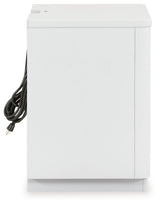 Chalanna - White - Two Drawer Night Stand