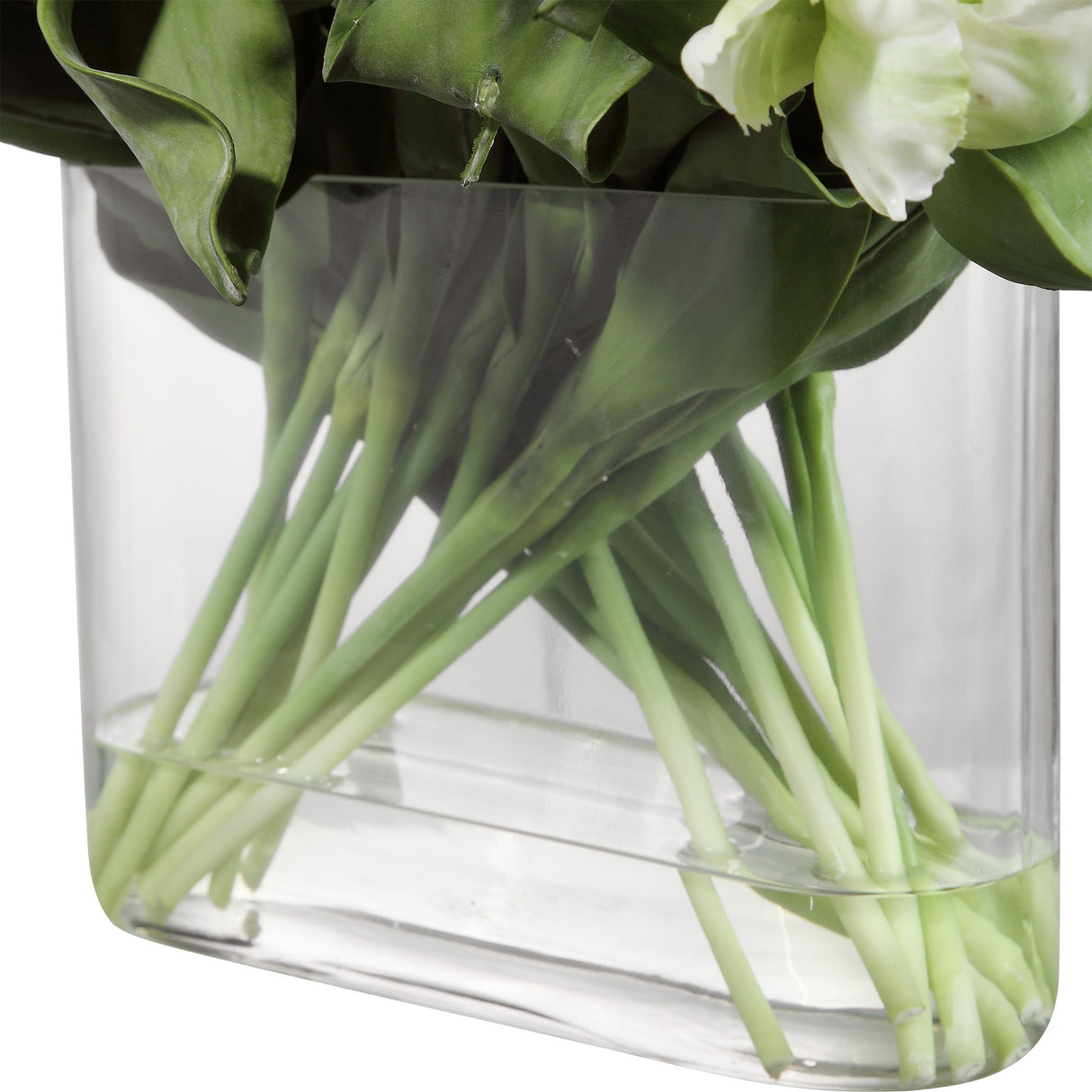 Kimbry - Tulip Centerpiece - White