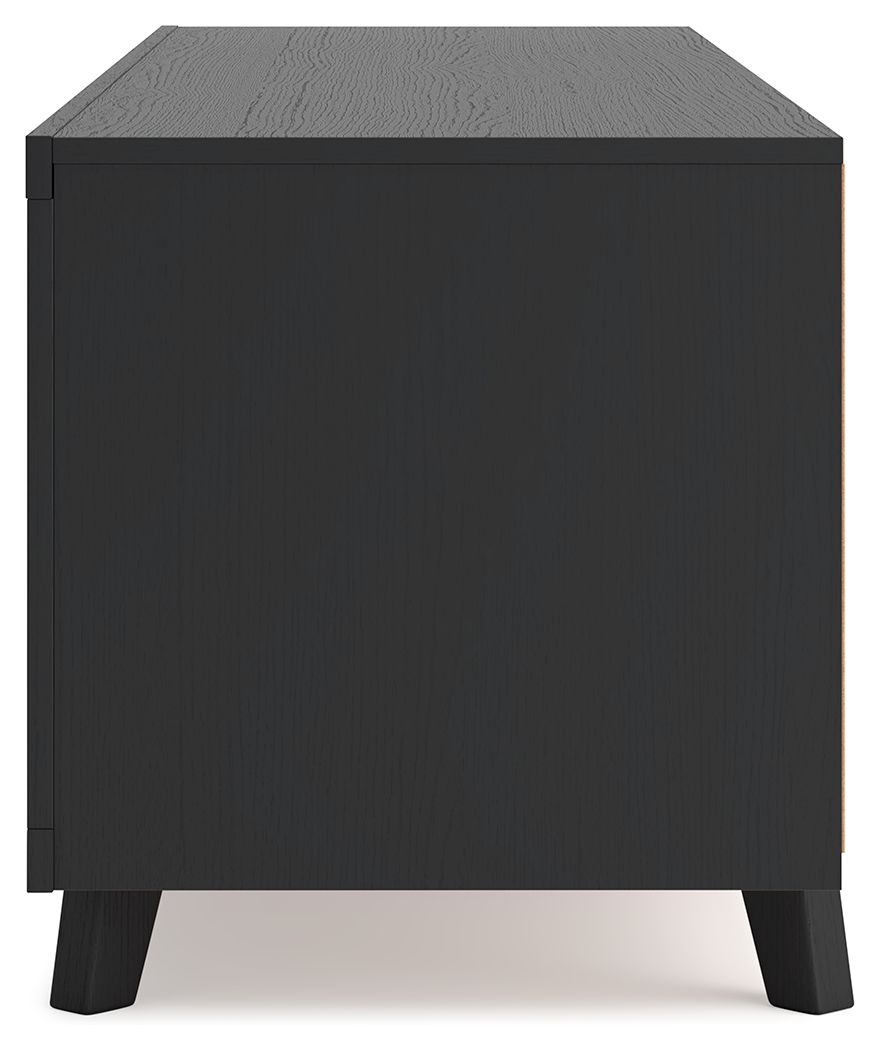 Danziar - Black - Extra Large TV Stand