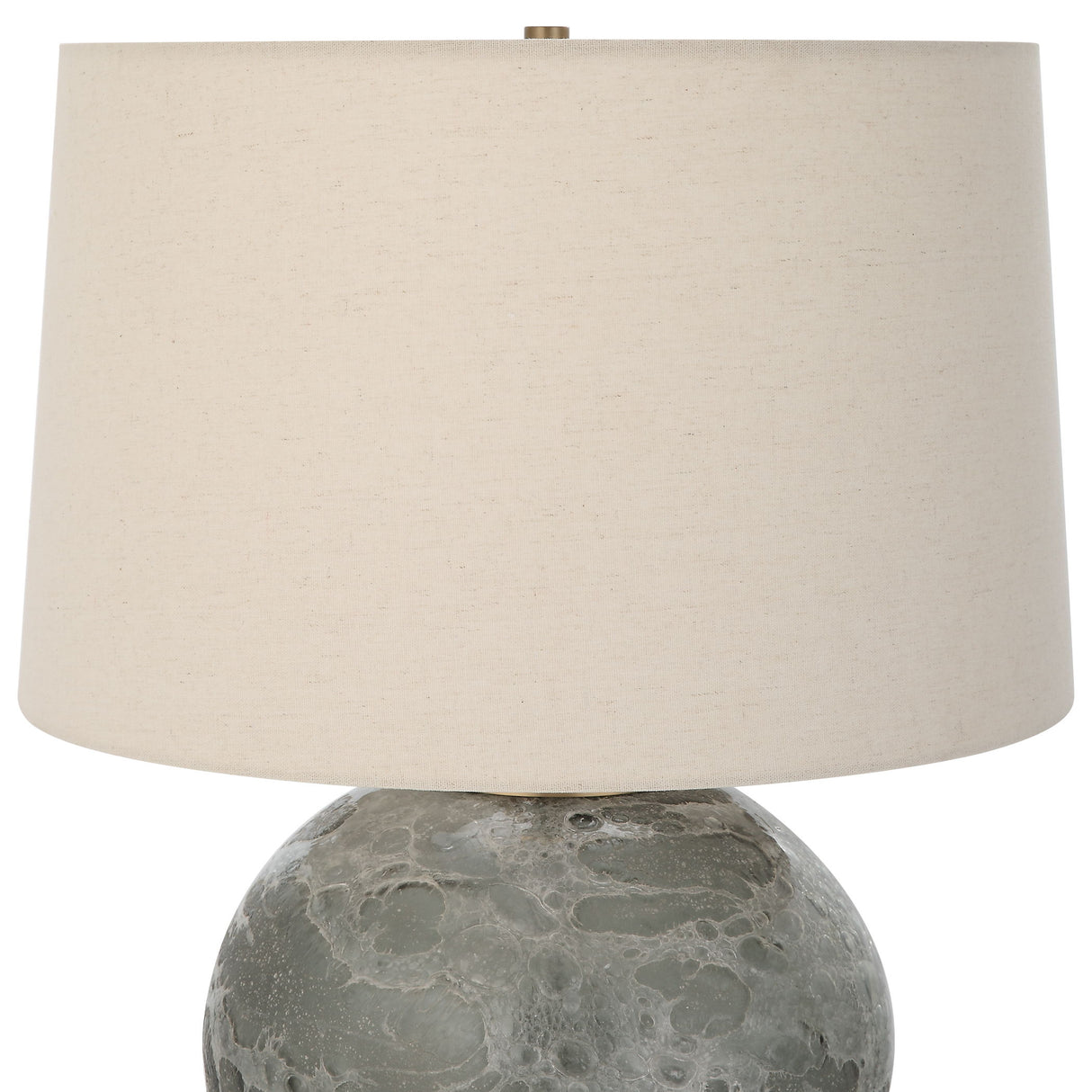 Lunia - Gray Glass Table Lamp