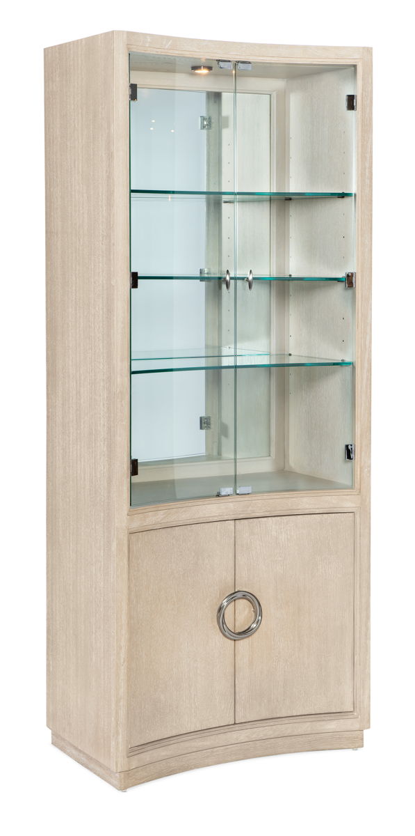 Nouveau Chic - Display Cabinet - Light Brown