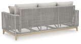 Seton Creek - Gray - 4 Pc. - Lounge Set