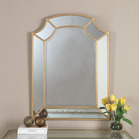 Francoli - Arch Mirror - Gold