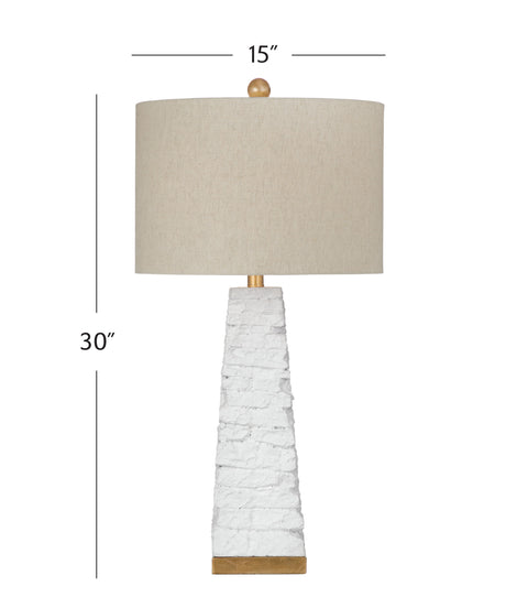 Comoros - Table Lamp - White