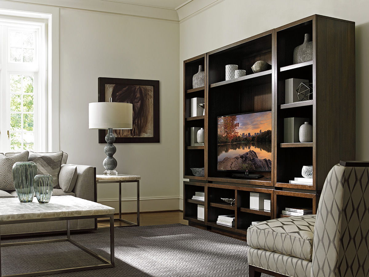 Macarthur Park - Thurston Bunching Bookcase - Dark Brown