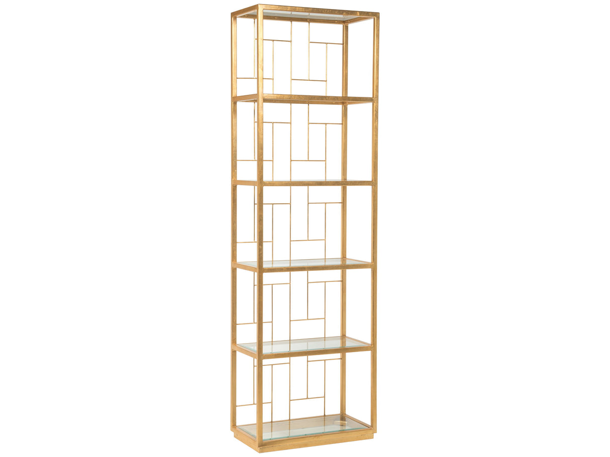 Metal Designs - Mid Geo Slim Etagere