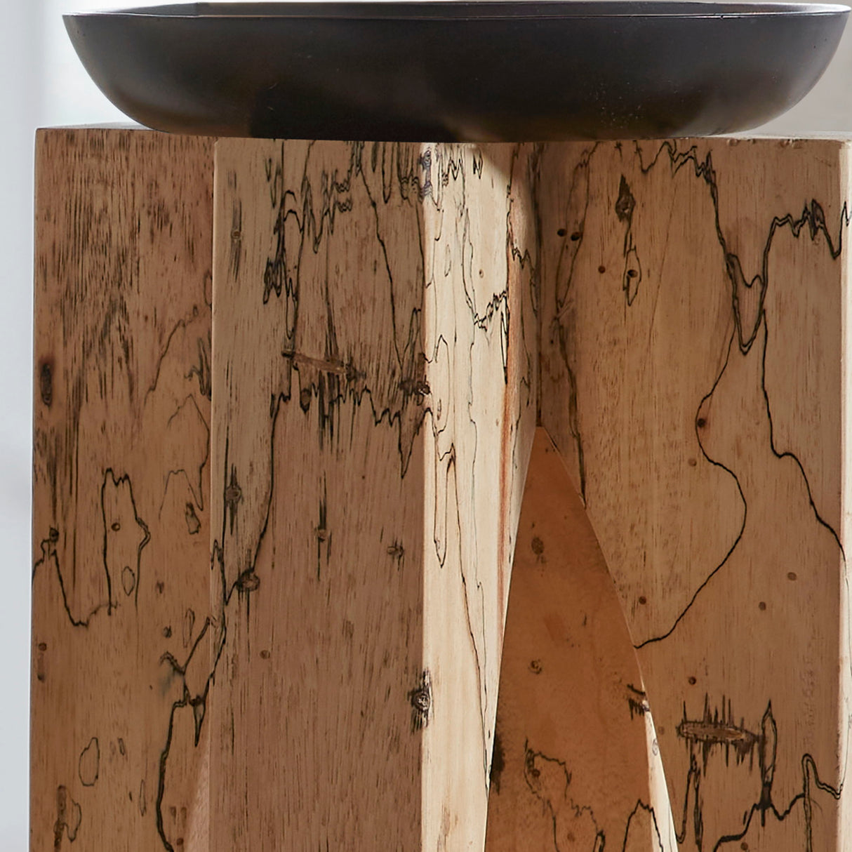 Ilva - Wood Candleholders (Set of 2) - Light Brown