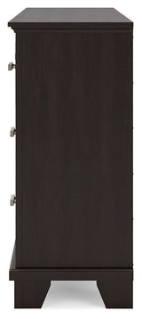 Covetown - Dresser - Dark Brown