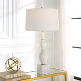Regalia - White Marble Table Lamp
