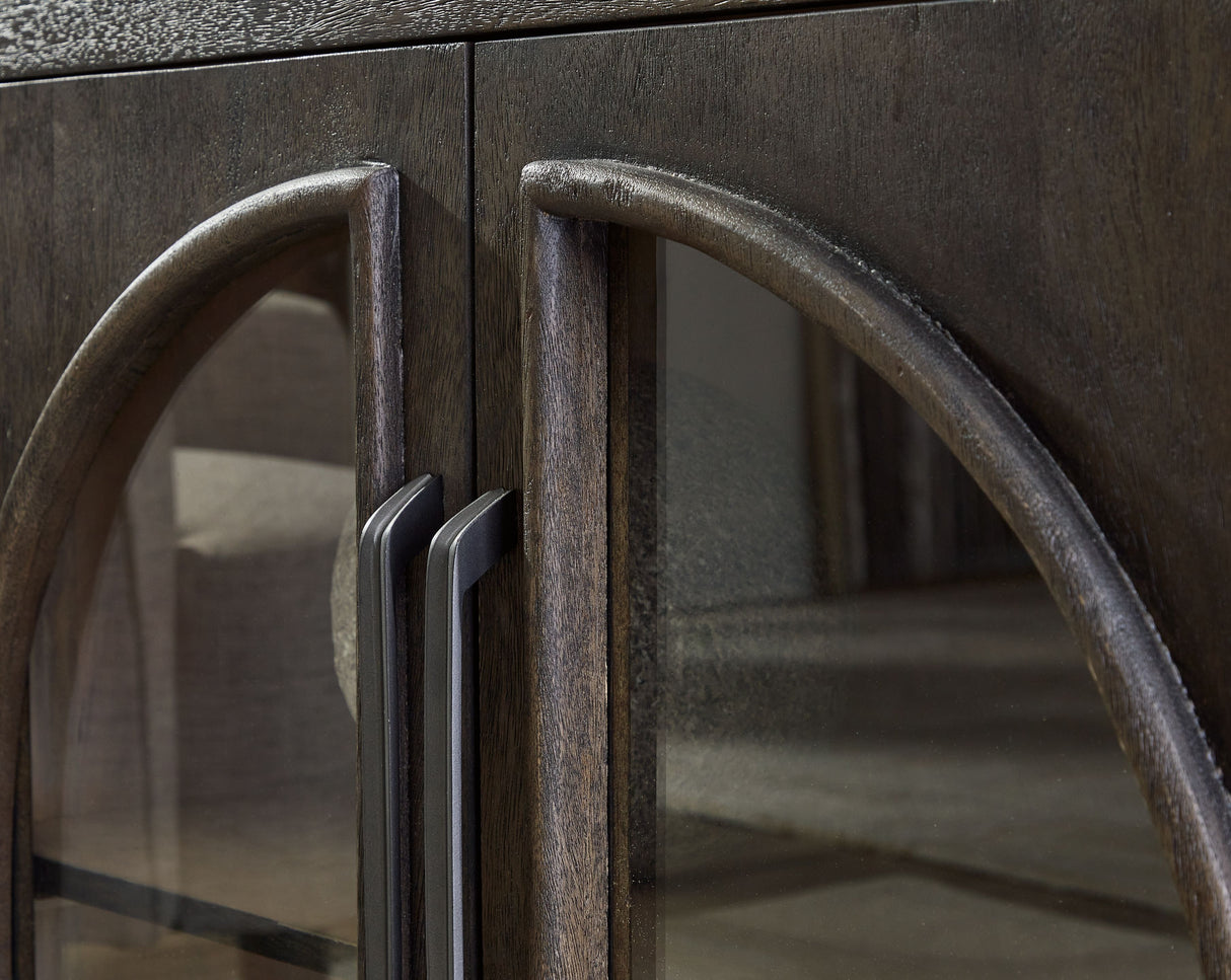Dreley - Accent Cabinet - Grayish Brown