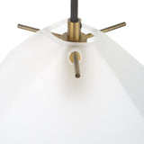 Geodesic - 1 Light Mini Pendant - White