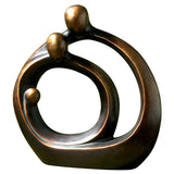 Family Circles - Figurine - Bronze