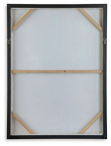 Scarlite - Teal / Gold Finish - Wall Art