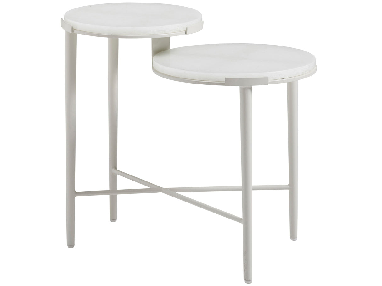 Seabrook - Tiered End Table - White