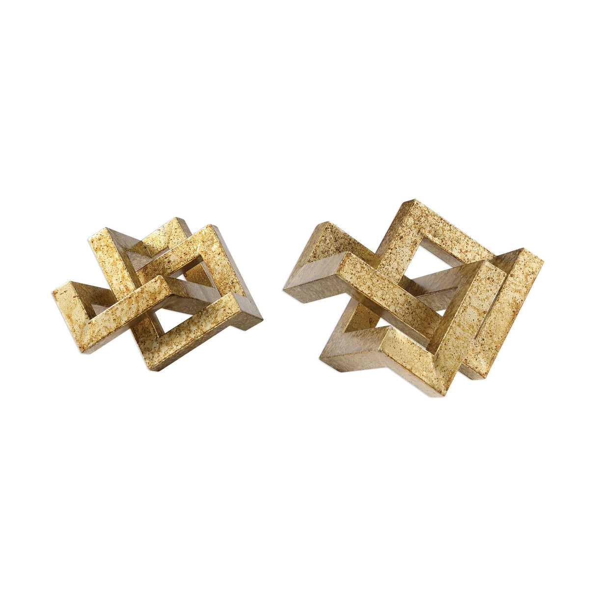 Ayan - Accents, Set Of 2 - Gold
