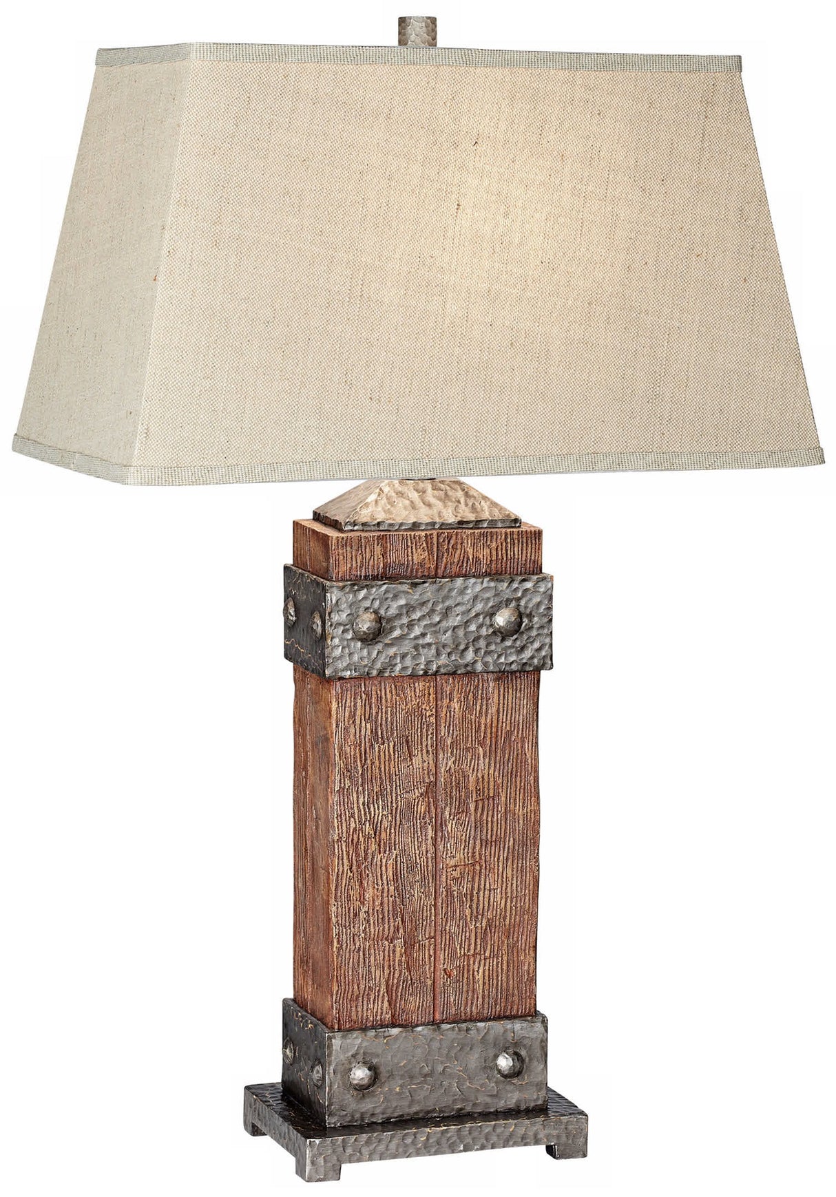 Rockledge - Table Lamp - Dark Fruitwood