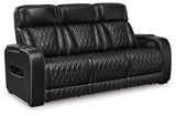 Boyington - 2 Pc. - Power Reclining Sofa And Loveseat - Black