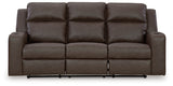 Lavenhorne - Rec Sofa W/Drop Down Table - Granite