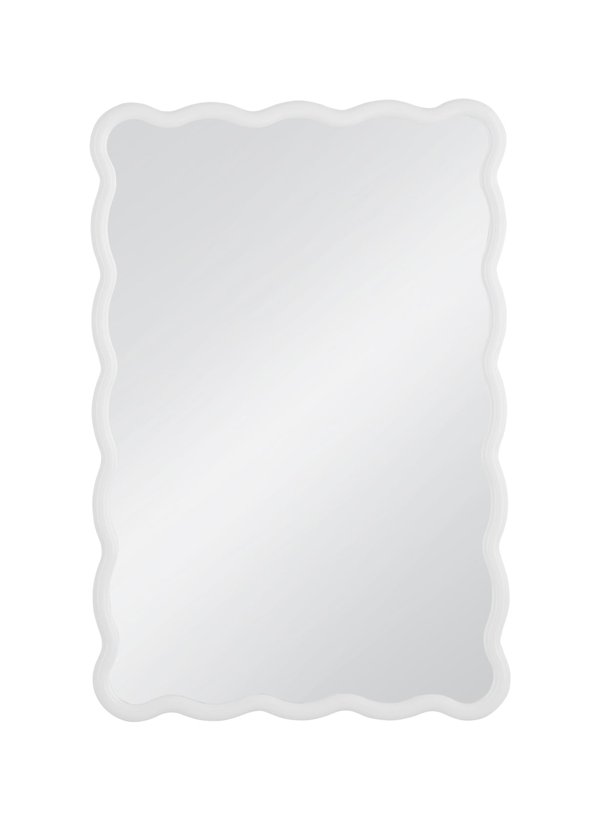 Bryony - Rectangle Wall Mirror - White